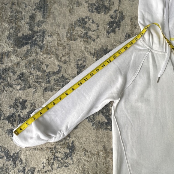 Calvin Klein Performance Women’s White Hoodie Sweatshirt New Size Small - Picture 7 of 9